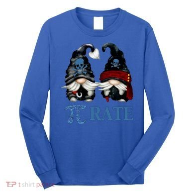Funny Octopus Pi Day Symbol For Math Teacher Pirate Gnome Meaningful Gift Long Sleeve Shirt