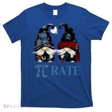 Funny Octopus Pi Day Symbol For Math Teacher Pirate Gnome Meaningful Gift T-Shirt