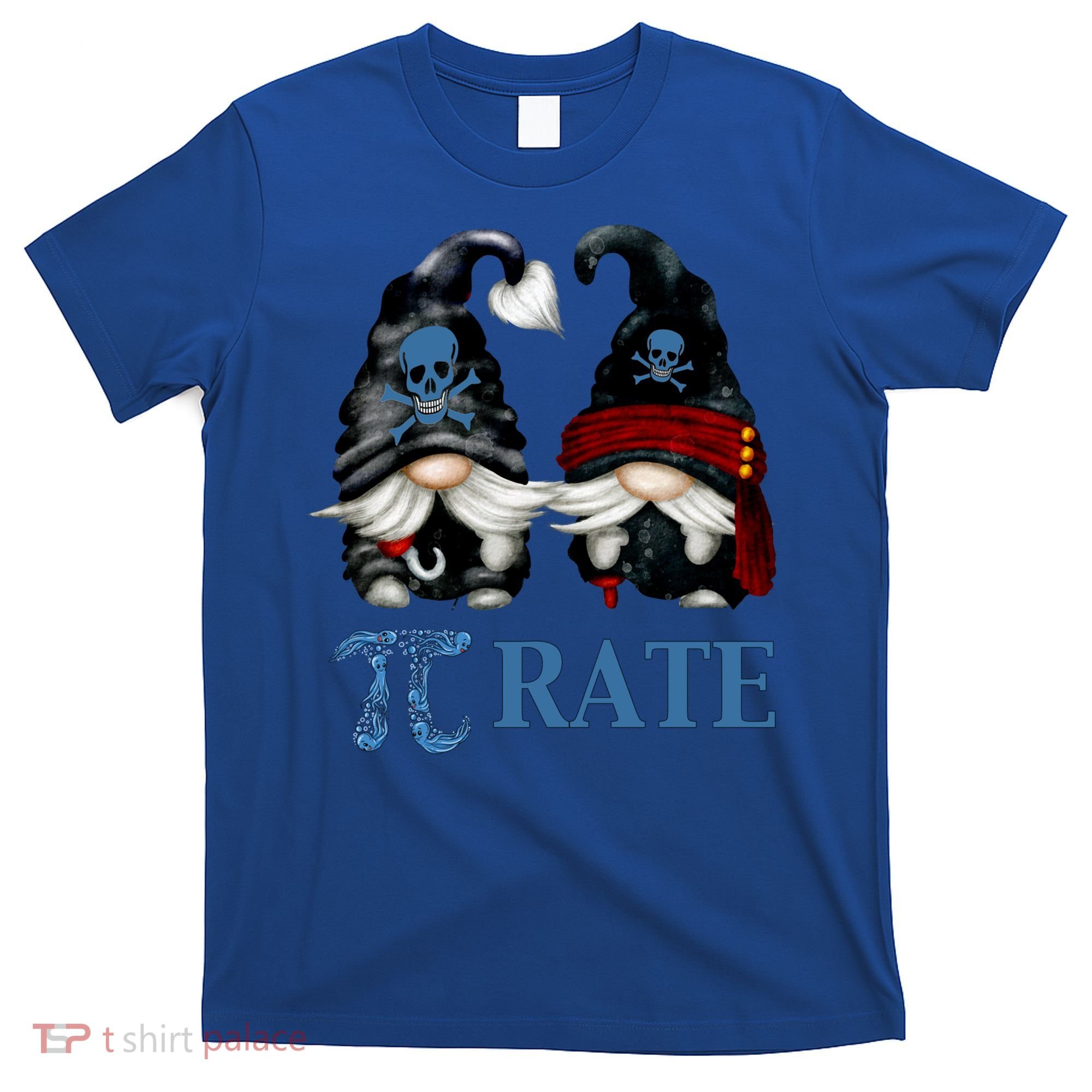 Funny Octopus Pi Day Symbol For Math Teacher Pirate Gnome Meaningful Gift T-Shirt