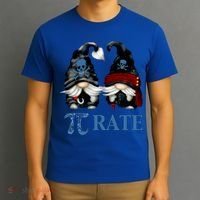 Funny Octopus Pi Day Symbol For Math Teacher Pirate Gnome Meaningful Gift T-Shirt thumb 3