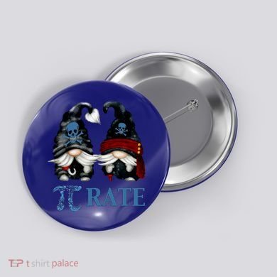 Funny Octopus Pi Day Symbol For Math Teacher Pirate Gnome Meaningful Gift Button