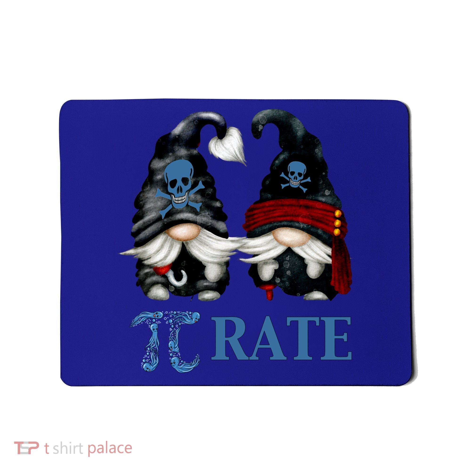 Funny Octopus Pi Day Symbol For Math Teacher Pirate Gnome Meaningful Gift Mousepad