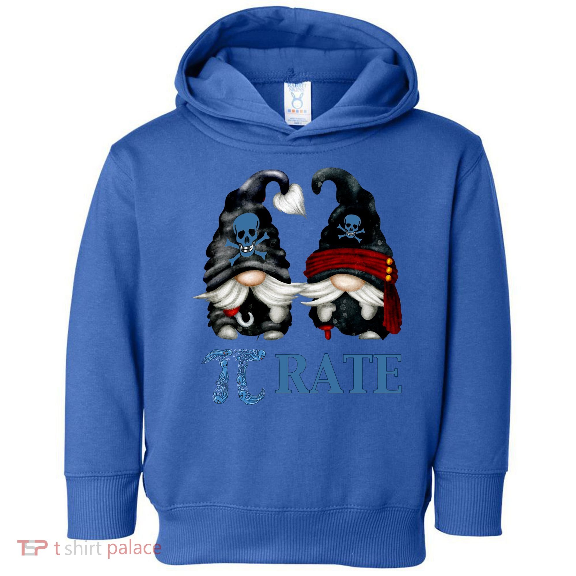 Funny Octopus Pi Day Symbol For Math Teacher Pirate Gnome Meaningful Gift Toddler Hoodie