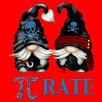 Funny Octopus Pi Day Symbol For Math Teacher Pirate Gnome Meaningful Gift Santa Hat thumb 1
