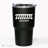 Funny Octopi Pun Happy PI Day Math Teacher Tumbler thumb 0