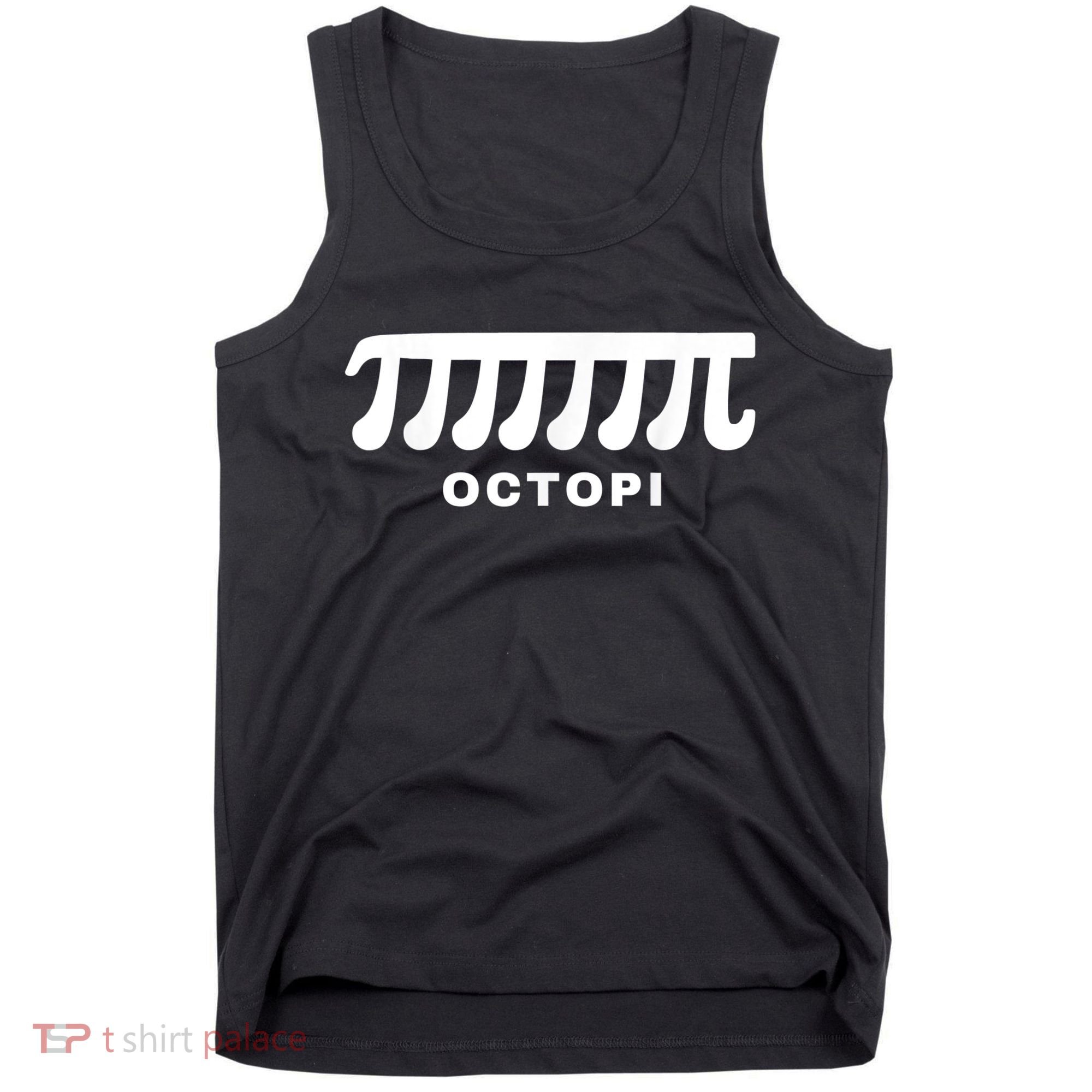Funny Octopi Pun Happy PI Day Math Teacher Tank Top