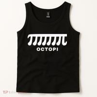 Funny Octopi Pun Happy PI Day Math Teacher Tank Top thumb 2