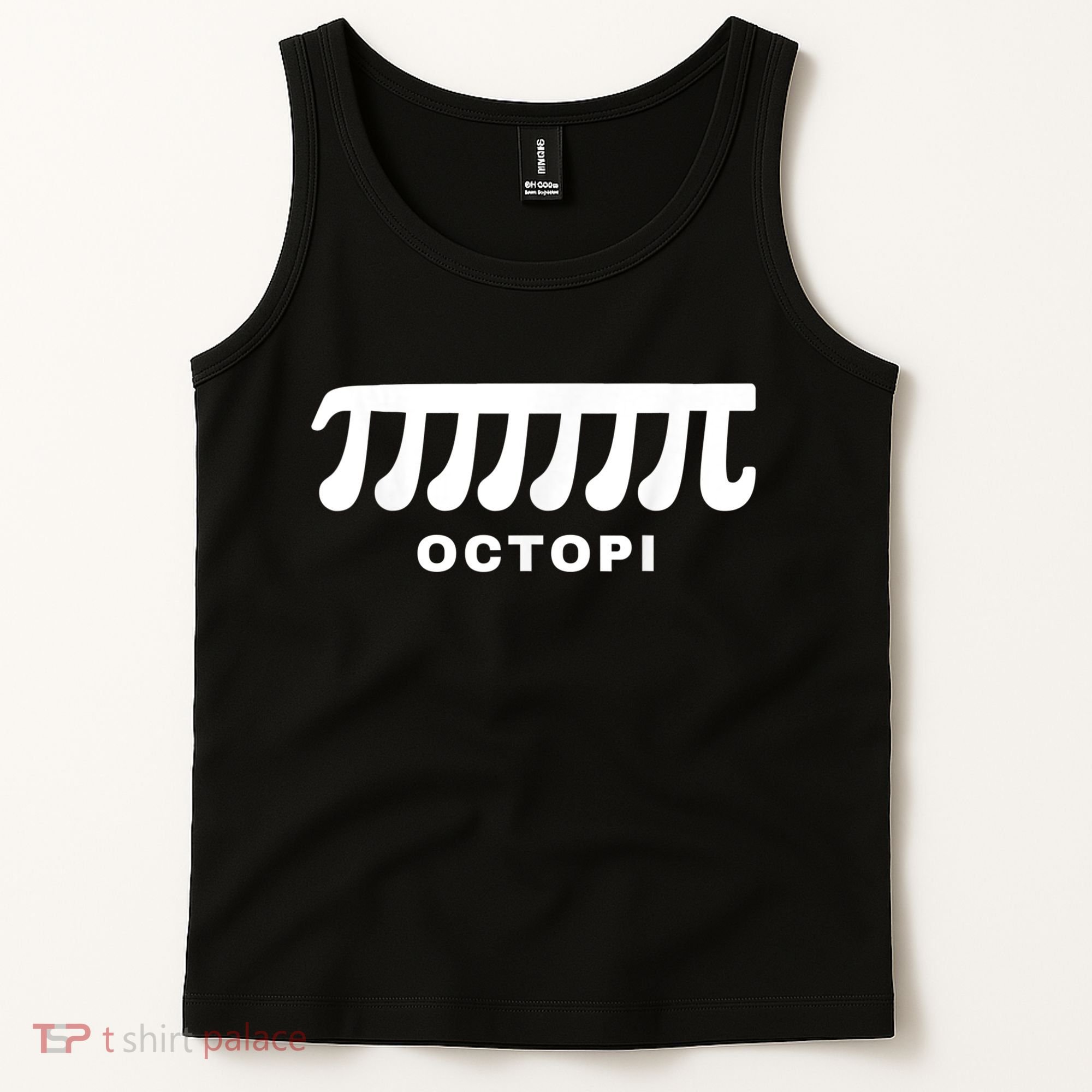 Funny Octopi Pun Happy PI Day Math Teacher Tank Top