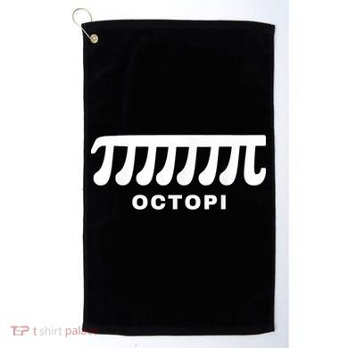 Funny Octopi Pun Happy PI Day Math Teacher Golf Towel