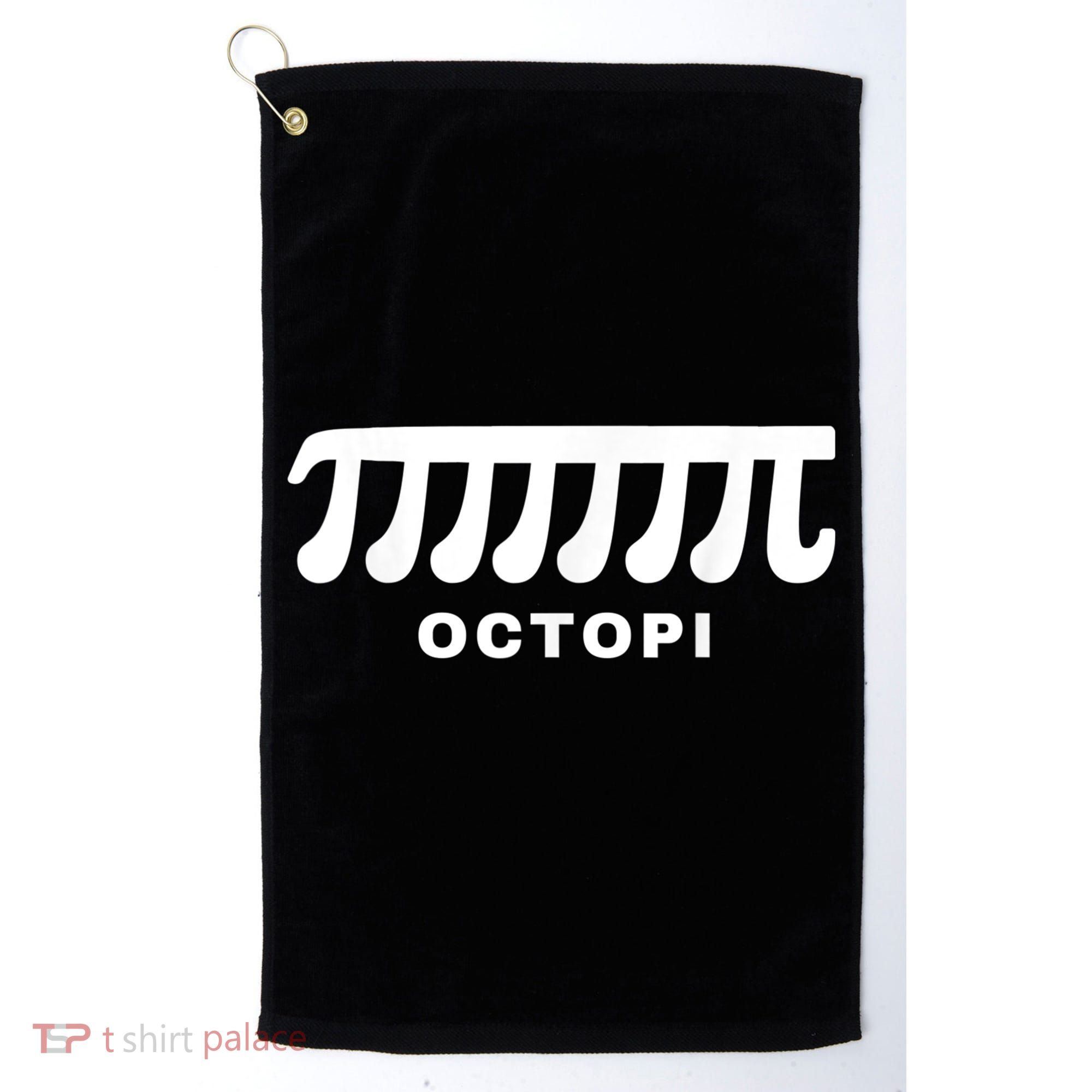 Funny Octopi Pun Happy PI Day Math Teacher Golf Towel
