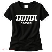 Funny Octopi Pun Happy PI Day Math Teacher Women's T-Shirt thumb 0