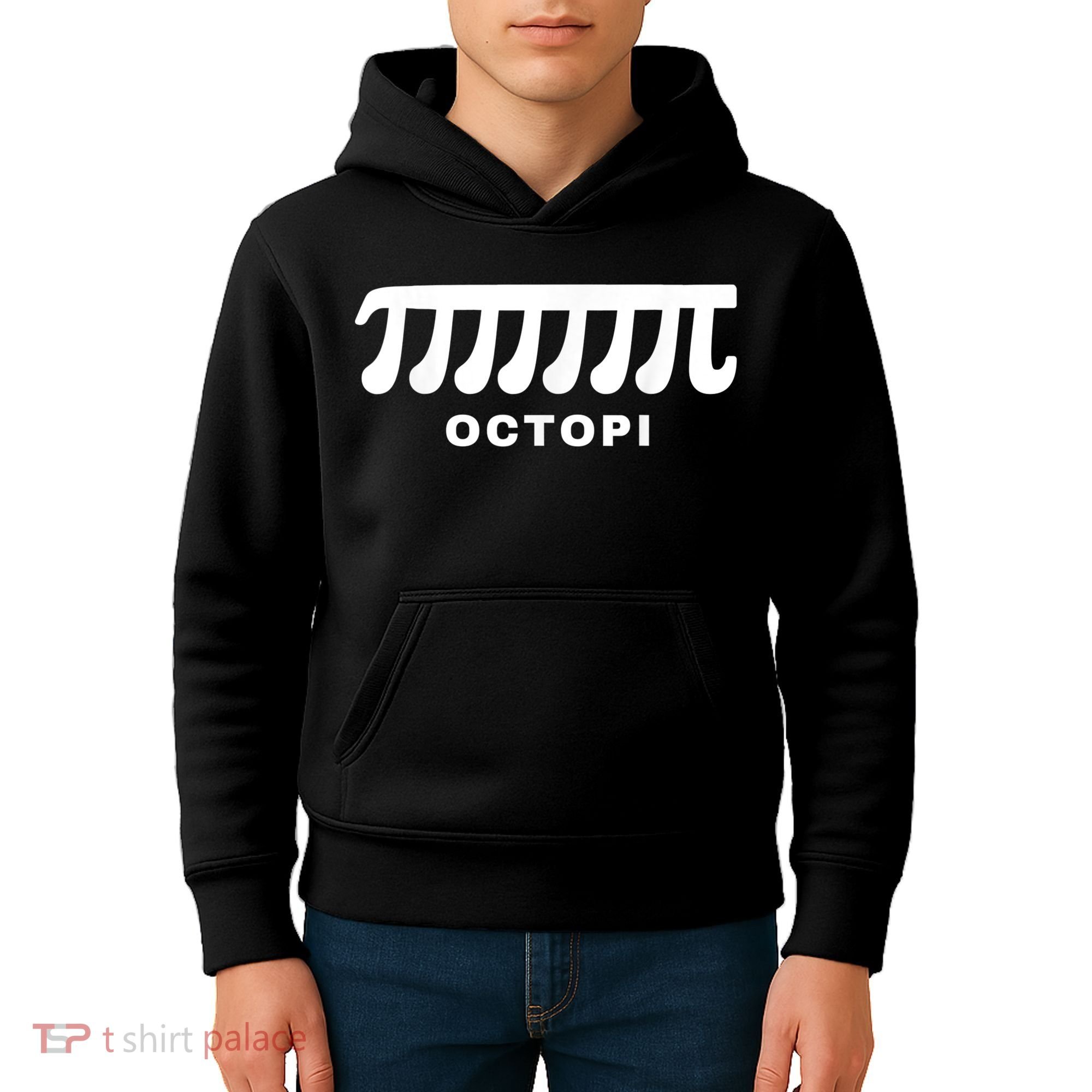 Funny Octopi Pun Happy PI Day Math Teacher Kids Hoodie