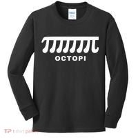 Funny Octopi Pun Happy PI Day Math Teacher Kids Long Sleeve Shirt thumb 0