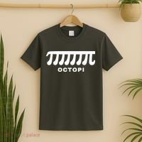 Funny Octopi Pun Happy PI Day Math Teacher T-Shirt thumb 2