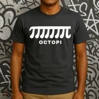 Funny Octopi Pun Happy PI Day Math Teacher T-Shirt thumb 3