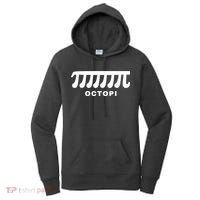 Funny Octopi Pun Happy PI Day Math Teacher Women's Hoodie thumb 0