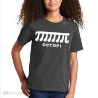 Funny Octopi Pun Happy PI Day Math Teacher Kids T-Shirt thumb 2