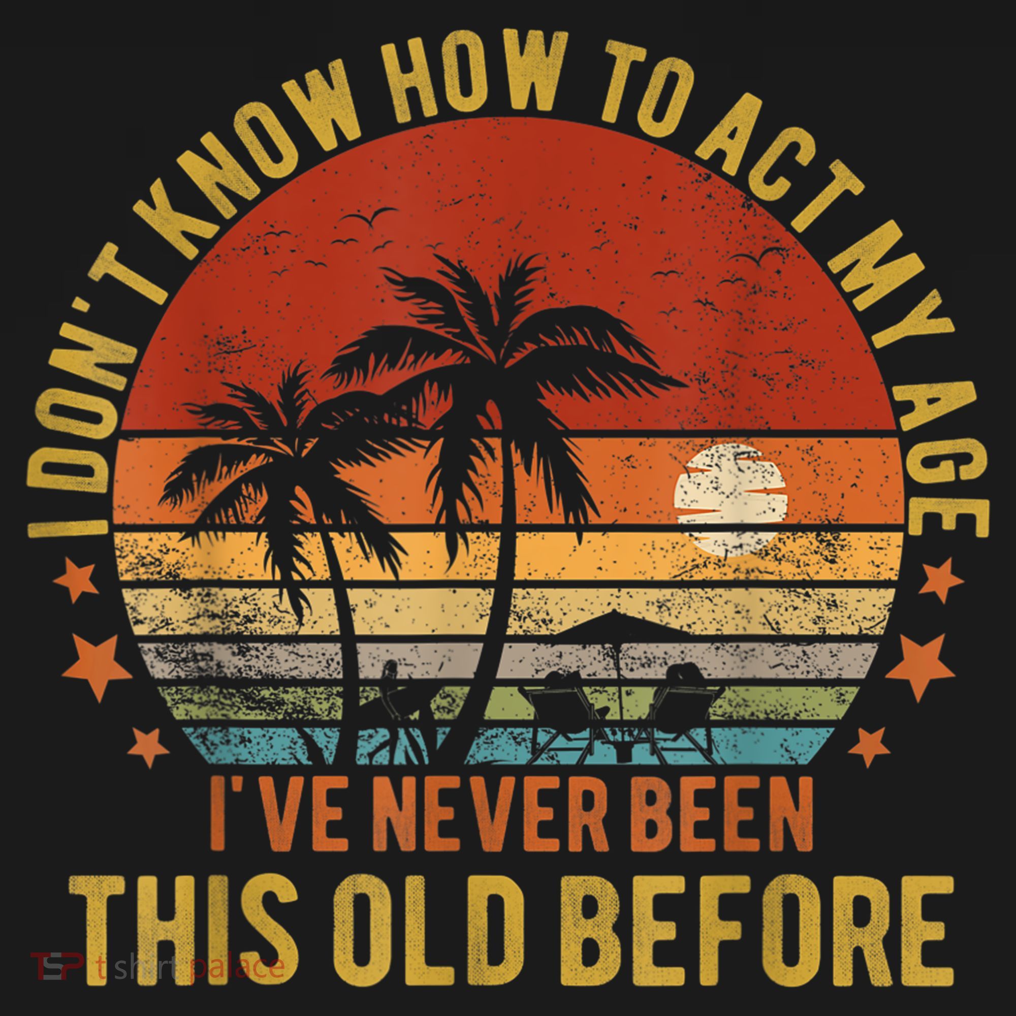Funny Old People Sayings, I Don't Know How To Act My Age Ornament