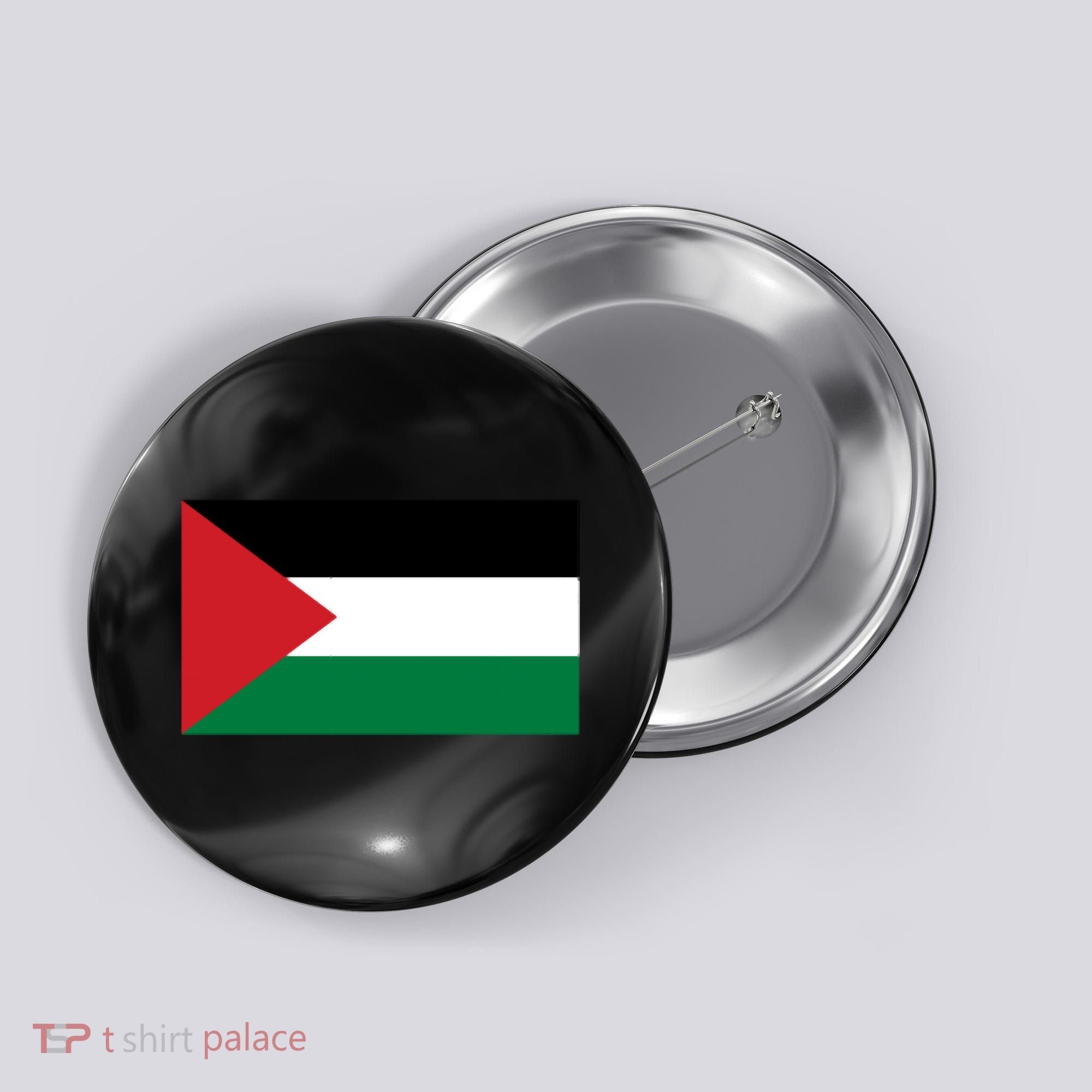 Flag Of Palestine Button