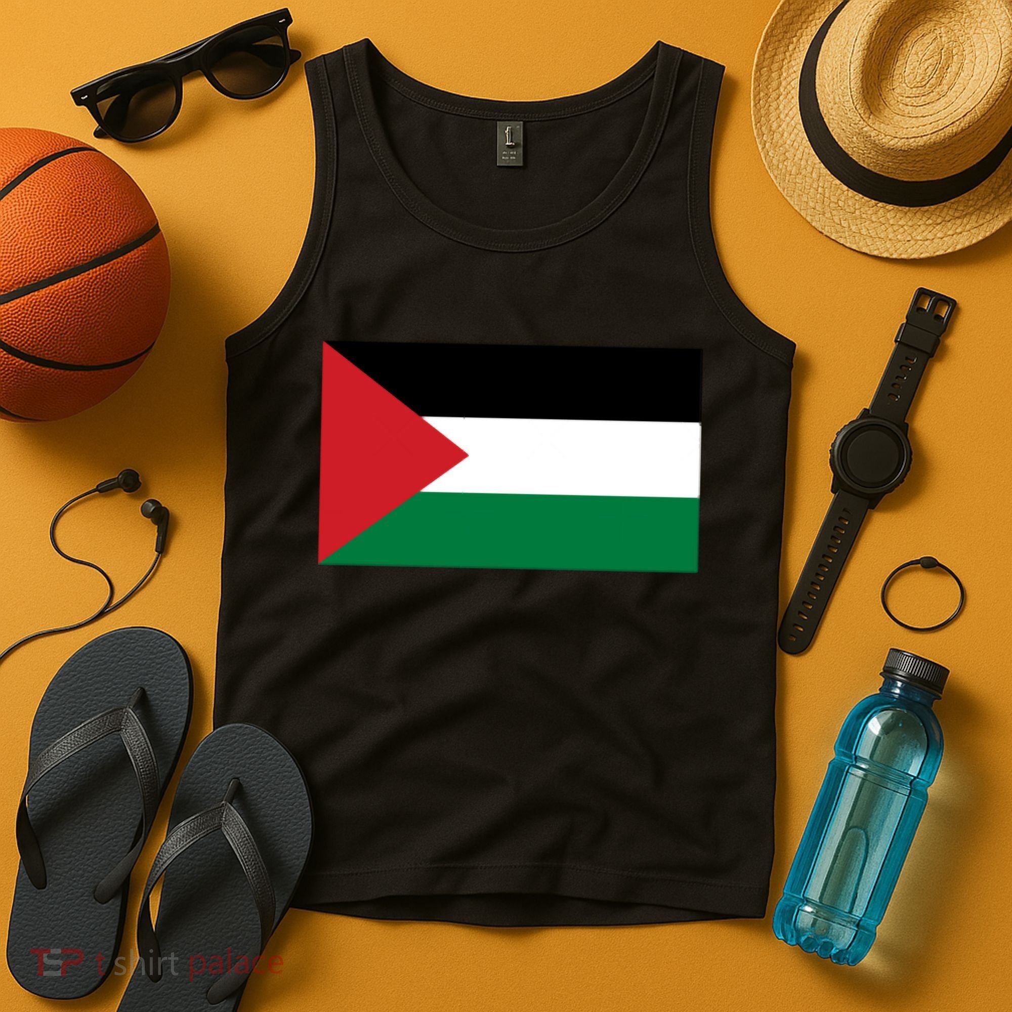 Flag Of Palestine Tank Top