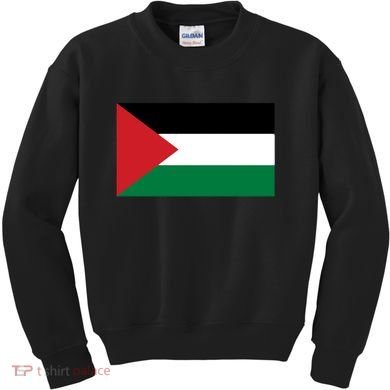 Flag Of Palestine Kids Sweatshirt