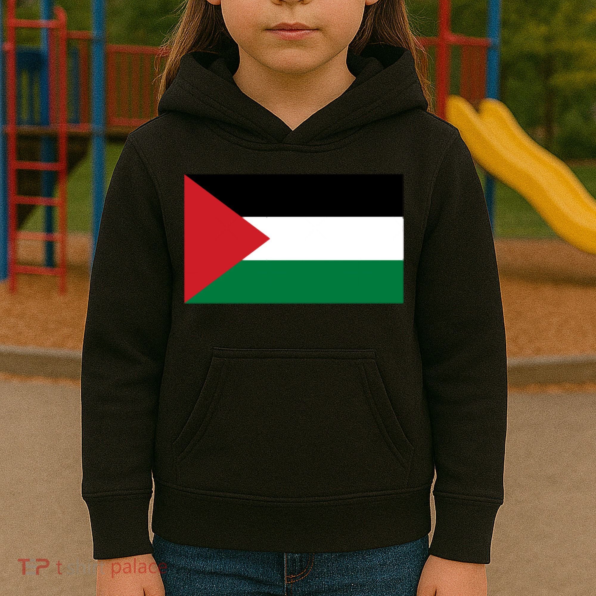 Flag Of Palestine Kids Hoodie