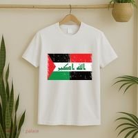 Flag Of Palestine Iraq Palestine Flag Iraq Palestine T-Shirt thumb 2