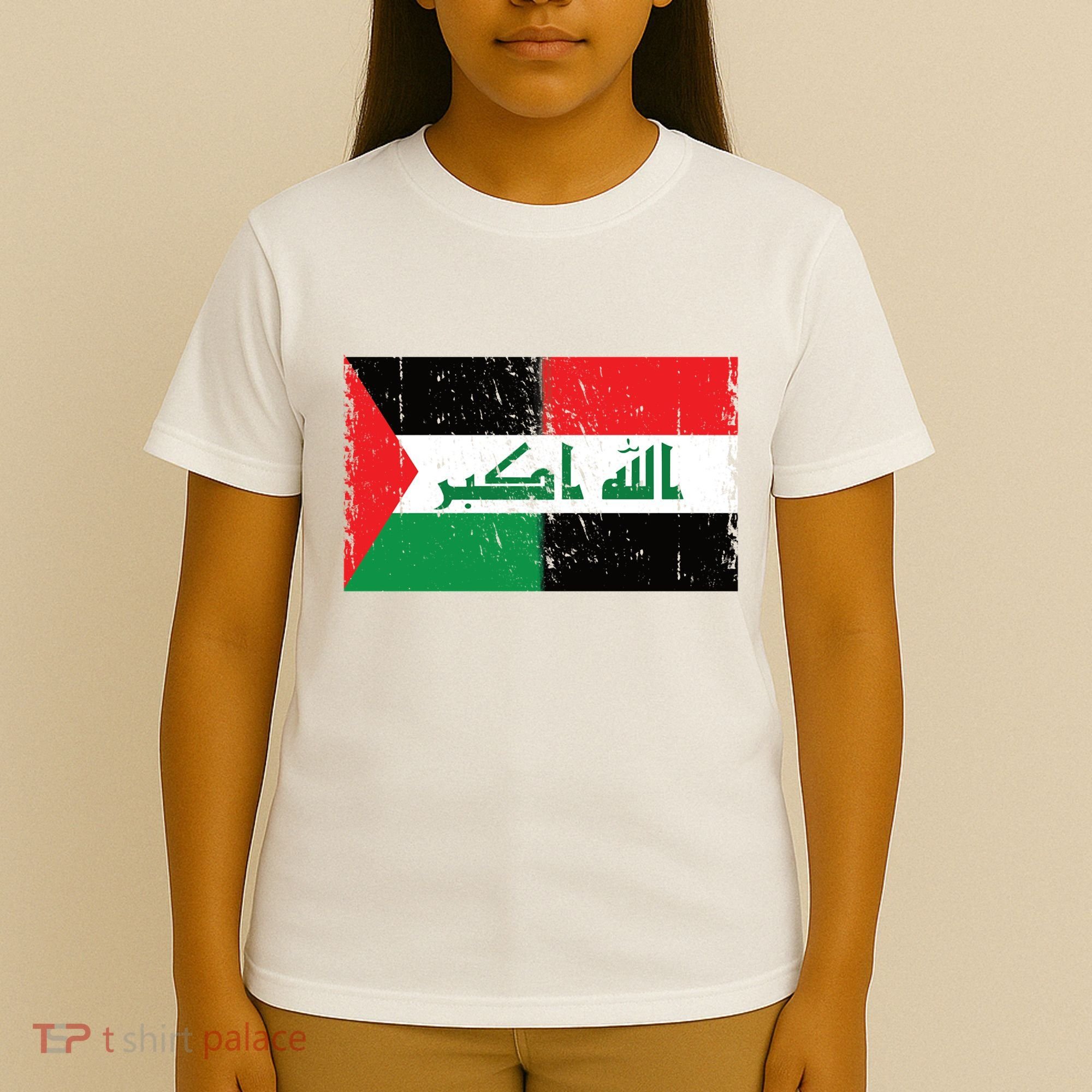 Flag Of Palestine Iraq Palestine Flag Iraq Palestine T-Shirt