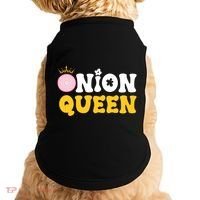 Funny Onion Queen Mom Fruit Vegetable Mother's Day Gardener Cool Gift Doggie Tank thumb 0