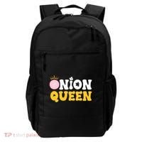 Funny Onion Queen Mom Fruit Vegetable Mother's Day Gardener Cool Gift Backpack thumb 0
