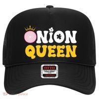 Funny Onion Queen Mom Fruit Vegetable Mother's Day Gardener Cool Gift Hat thumb 0