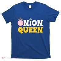 Funny Onion Queen Mom Fruit Vegetable Mother's Day Gardener Cool Gift T-Shirt thumb 0