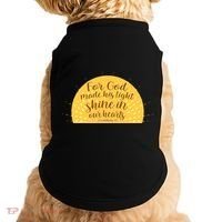 For God Made His Light Shine In Our Hearts 2 Corinthians 4:6 Doggie Tank thumb 0