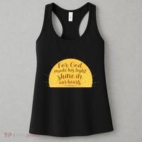 For God Made His Light Shine In Our Hearts 2 Corinthians 4:6 Women's Tank Top thumb 3