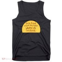 For God Made His Light Shine In Our Hearts 2 Corinthians 4:6 Tank Top thumb 0