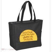 For God Made His Light Shine In Our Hearts 2 Corinthians 4:6 Tote Bag thumb 2