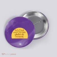 For God Made His Light Shine In Our Hearts 2 Corinthians 4:6 Button thumb 0