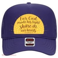 For God Made His Light Shine In Our Hearts 2 Corinthians 4:6 Hat thumb 0