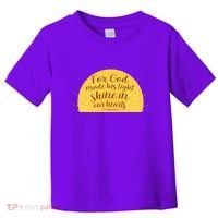 For God Made His Light Shine In Our Hearts 2 Corinthians 4:6 Toddler T-Shirt thumb 0