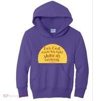 For God Made His Light Shine In Our Hearts 2 Corinthians 4:6 Kids Hoodie thumb 0