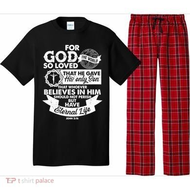 For God So Loved the World John 3:16 Pajama Set