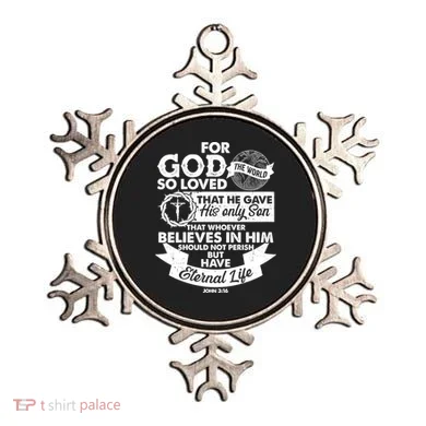 For God So Loved the World John 3:16 Ornament