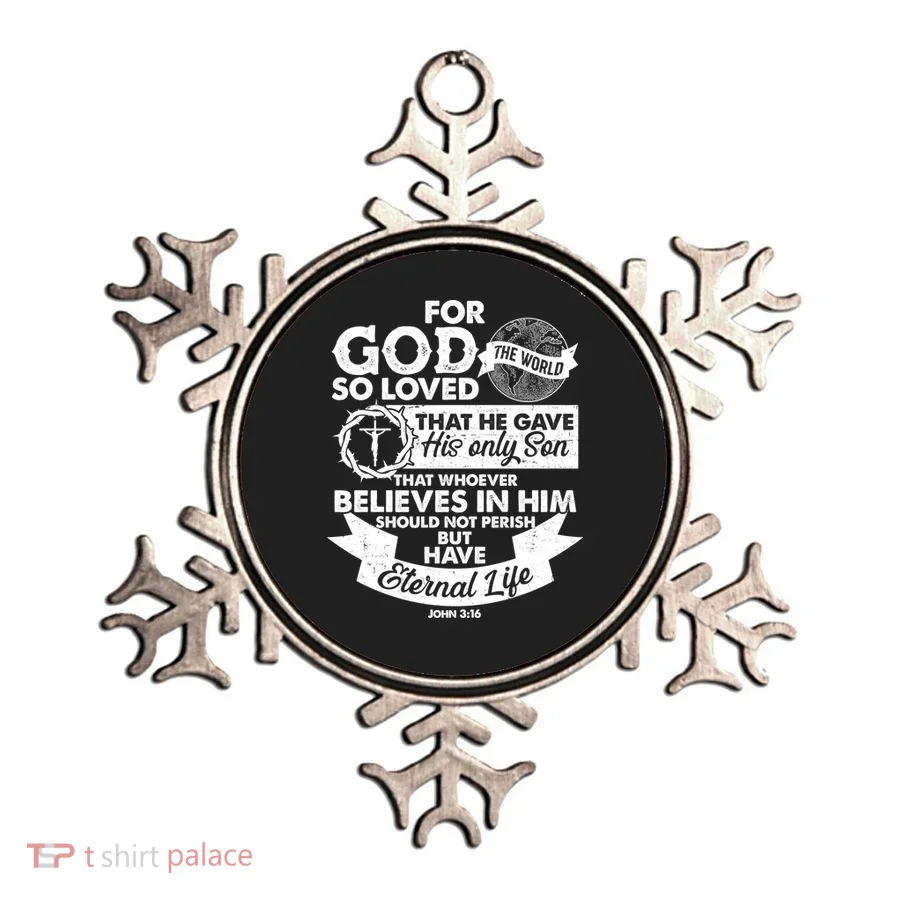 For God So Loved the World John 3:16 Ornament