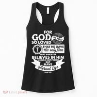 For God So Loved the World John 3:16 Women's Tank Top thumb 0