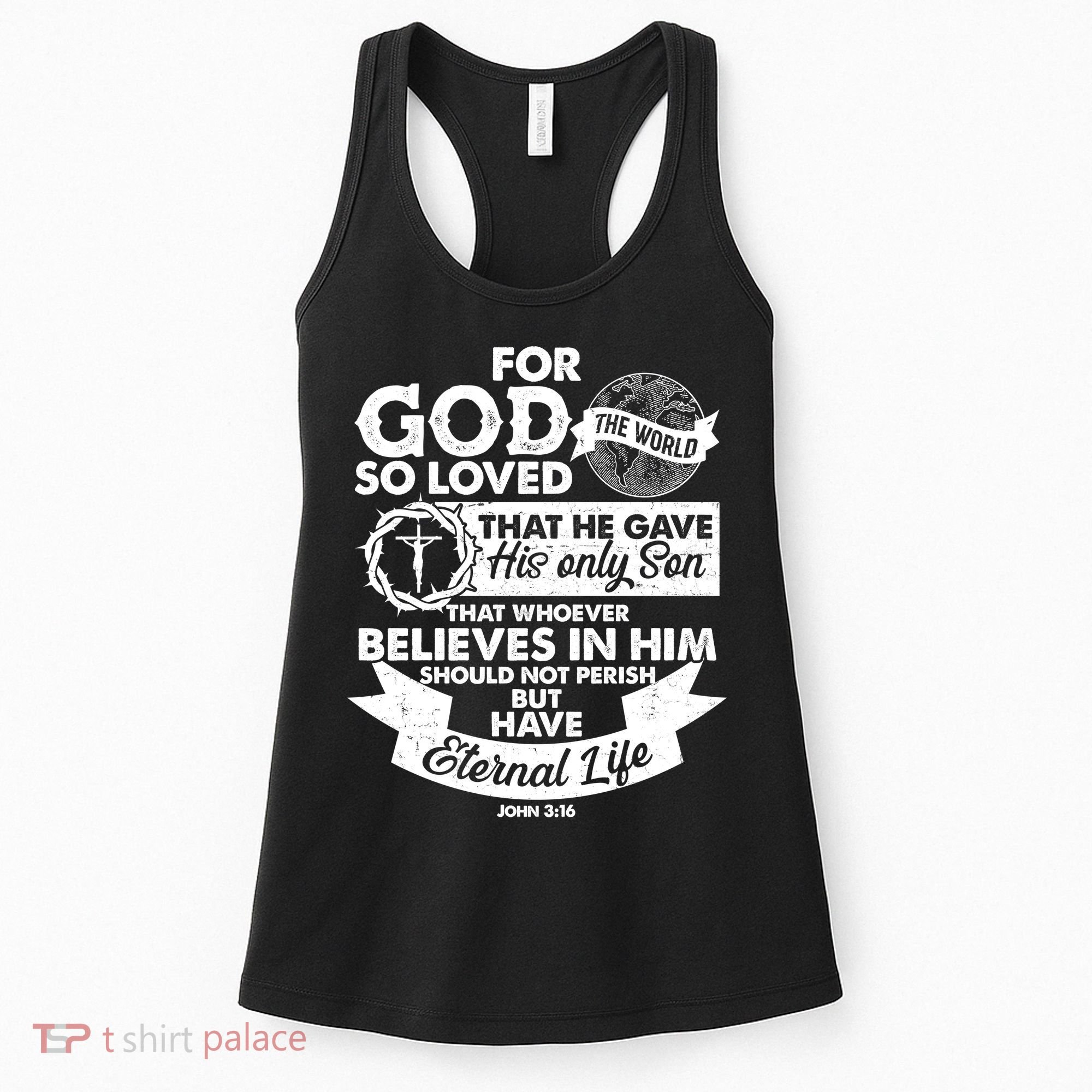 For God So Loved the World John 3:16 Women's Tank Top