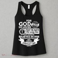For God So Loved the World John 3:16 Women's Tank Top thumb 3