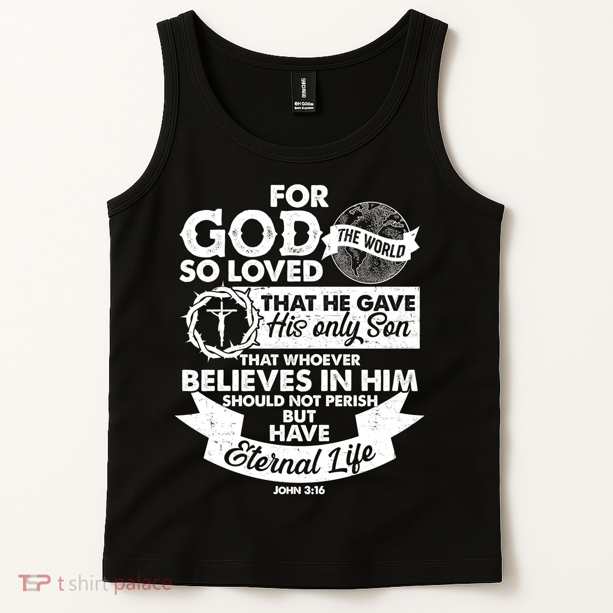 For God So Loved the World John 3:16 Tank Top