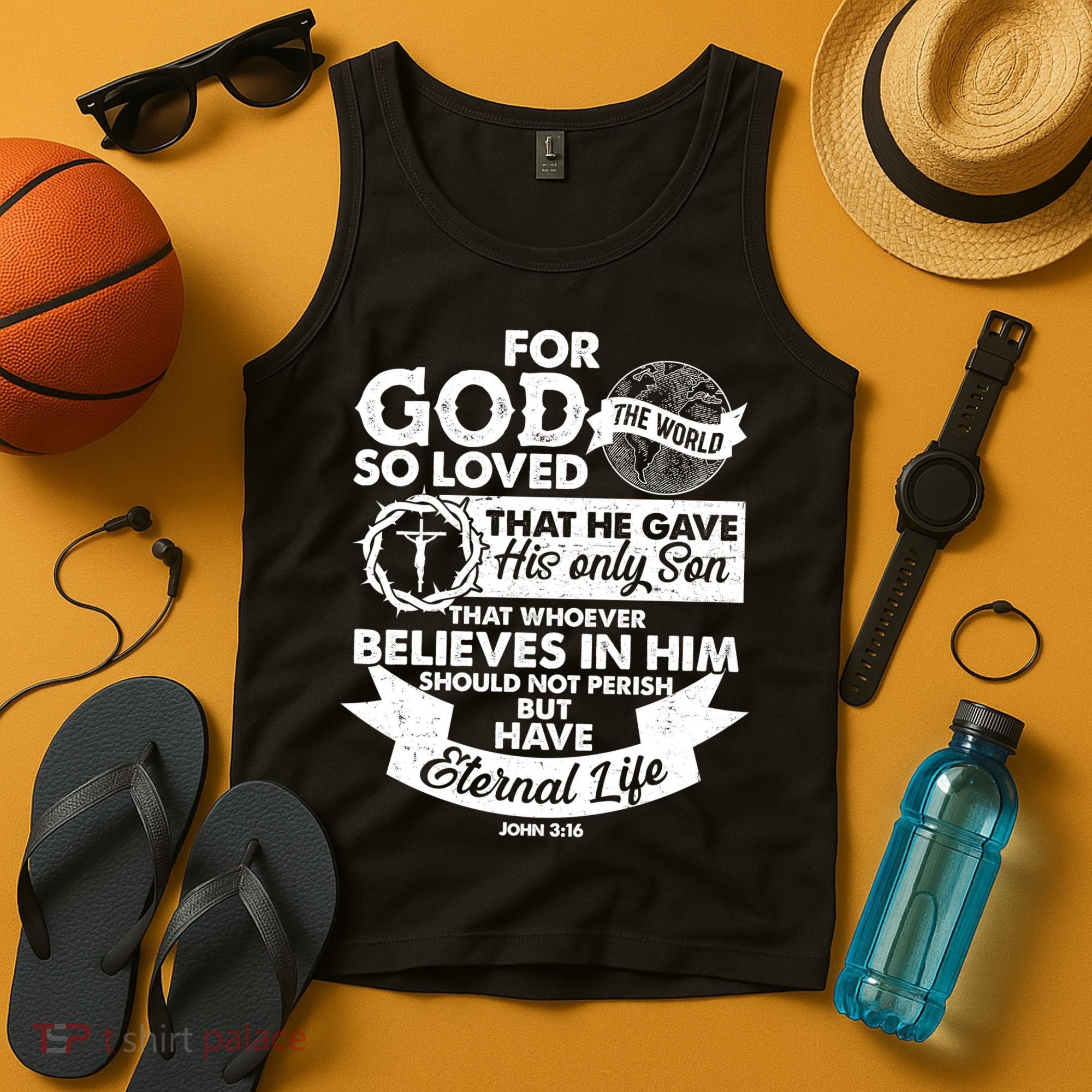 For God So Loved the World John 3:16 Tank Top
