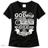 For God So Loved the World John 3:16 Women's T-Shirt thumb 0