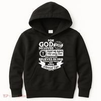 For God So Loved the World John 3:16 Kids Hoodie thumb 0